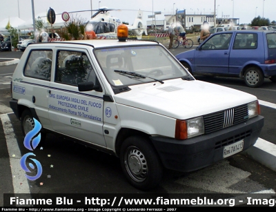 Fiat Panda II serie
Organizzazione Europea Vigili del Fuoco
Volontari di Protezione Civile
Distaccamento Roma-Torvaianica
Parole chiave: Fiat Panda_IIserie Organizzazione_Europea_Vigili_del_Fuoco Protezione_Civile PC Roma VVF_EU