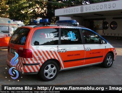 Seat Alhambra P.2 
118 Forlì Soccorso
Azienda USL di Forlì
Automedica "MIKE42" 
Parole chiave: Seat_Alhambra_118_Forlì