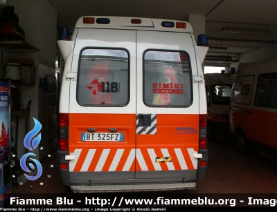 Fiat Ducato II Serie
118 Rimini Soccorso
Azienda USL di Rimini
Ambulanza "BRAVO 14"
Parole chiave: Fiat_Ducato_II_Serie_118_Rimini