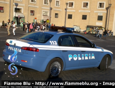 Alfa Romeo 159
Polizia di Stato
Polizia Stradale
Polizia F7311
Parole chiave: Alfa-Romeo 159 PoliziaF7311