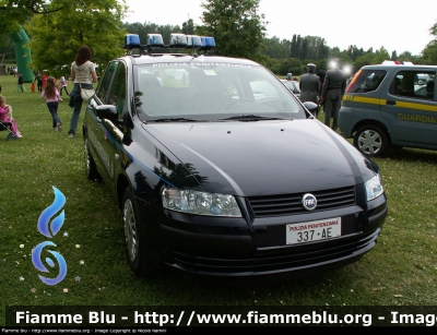 Fiat Stilo II Serie
Polizia Penitenziaria
Autovettura Utilizzata dal Nucleo Radiomobile per i Servizi Istituzionali
POLIZIA PENITENZIARIA 337 AE

Parole chiave: Fiat_Stilo_II_Serie_Penitenziaria