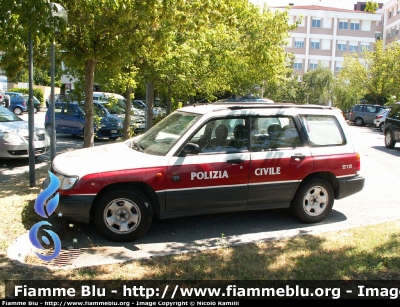 Subaru Forester II Serie
Repubblica di San Marino
Polizia Civile
POLIZIA 111
Parole chiave: Subaru_Forester_II_Serie_Polizia_Civile_RSM