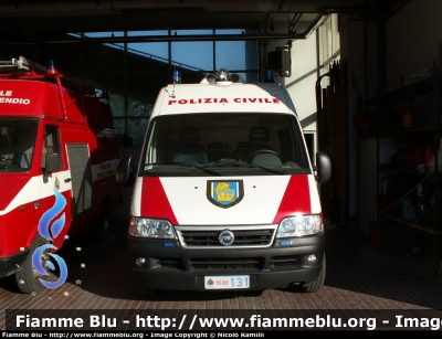 Fiat Ducato III Serie
Repubblica di San Marino
Polizia Civile
Unità Mobile
POLIZIA 131
Parole chiave: Fiat_Ducato_III_Serie_Polizia_Civile_San_Marino