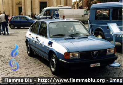 Alfa Romeo Alfasud II serie
Polizia di Stato
POLIZIA 56856
Parole chiave: Alfa-Romeo Alfasud_IIserie Polizia56856 Festa_Della_Polizia