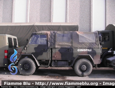 Iveco VM 90
Esercito Italiano
Nucleo Cinofili
Parole chiave: Iveco Vm90 EI