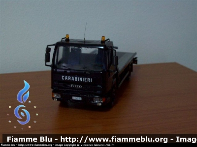 Iveco EuroCargo I serie
Carabinieri
Comando Legione Motorizzazione Carabinieri
Scala 1:43
Parole chiave: Iveco EuroCargo_Iserie