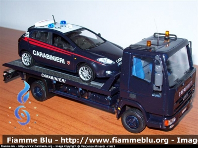 Iveco EuroCargo I serie
Carabinieri
Comando Legione Motorizzazione Carabinieri
Con Fiat Nuova Bravo Radiomobile
Scala 1:43
Parole chiave: Iveco EuroCargo_Iserie CC