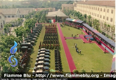 Festa dell'Arma dei CC 1990
Reparti schierati del 3° Btg CC Lombardia e Nucleo Rdm Milano Caserma Montebello - Foto concessa dall'Aps COPERTINO Antonio da Sava (TA), per Fiammeblu.-
