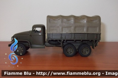 GMC Diamond T969B 6x6
Carabinieri
Btg. Mobile - Assegnato da Army U.S.A. per Servizio O.P., dopo guerra anni 40
Modello in scala 1/48
Parole chiave: GMC Diamond_T969B_6x6