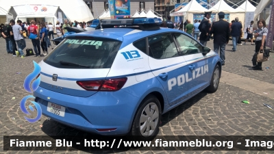 Seat Leon III serie
Polizia di Stato
Squadra Volante
Allestimento NCT Nuova Carrozzeria Torinese
Decorazione Grafica Artlantis
POLIZIA M1905
Parole chiave: Seat Leon_IIIserie POLIZIAM1905