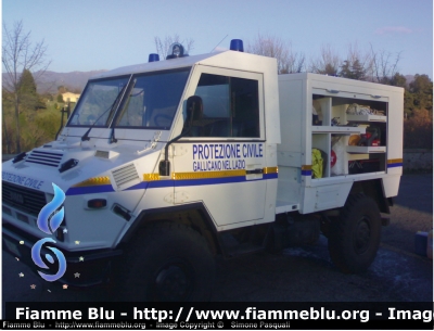 Iveco VM90
Protezione Civile
Gruppo Volontari Gallicano nel Lazio (RM)
Autocarro allestito come mezzo polisoccorso
Parole chiave: Iveco VM90