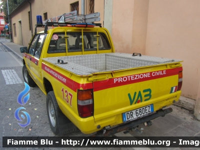 Mitsubishi L200 I serie
VAB Colline Metallifere (GR)
polivalente antincendio/soccorso codice automezzo 137
Parole chiave: L200 vab montieri collinemetallifere grosseto