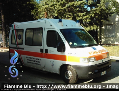 Fiat Ducato II serie 
Misericordia Massa Marittima
Allestita Alea 
Parole chiave: Fiat Ducato_IIserie 118_Grosseto Ambulanza Misericordia_Massa_Marittima