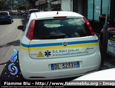 Fiat Grande Punto 
Confraternita di Misericordia SS. Sacramento Porto Santo Stefano (GR)
Trasporto Sanitario
Parole chiave: fiat grande punto misericordia porto santo stefano