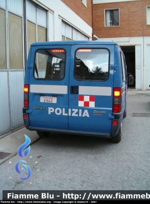 Fiat Ducato II serie
Polizia di Stato
Servizio Aereo
Polizia E1645
Parole chiave: Fiat Ducato_IIserie PoliziaE1645