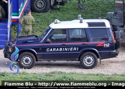 Land Rover Discovery II Serie Restyling
Carabinieri
VIII Battaglione Carabinieri "Lazio"
CC BT930
Parole chiave: Land-Rover Discovery_IISerie_Carabinieri Battaglione Lazio CCBT930