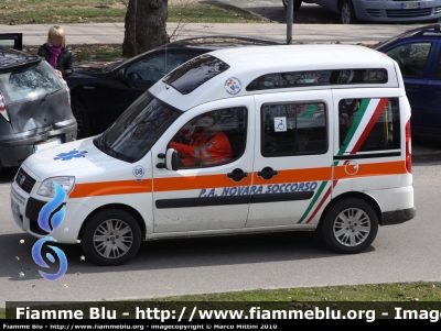 Fiat Doblò II serie
Pubblica Assistenza Novara Soccorso
Automezzo n° 08
DY 157MM

Parole chiave: Fiat Doblò_IIserie 118_Novara Servizi_Sociali PA_Novara_Soccorso