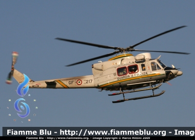 Agusta Bell AB412
Guardia di Finanza
GF-217
Parole chiave: AB412 GdiF