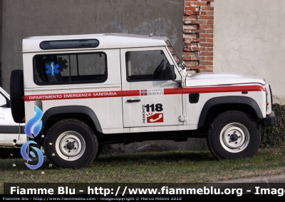 Land Rover Defender 90
118 Provincia di Novara
Dipartimento Emergenza Sanitaria
ZA 580TS
Parole chiave: Land-Rover Defender_90 118_Novara