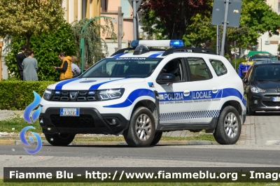 Dacia Duster Restyle
Polizia Municipale Unione dei Comuni
di Copparo, Tresignana, Riva del Po
Allestimento Focaccia
POLIZIA LOCALE YA 563 AS
Parole chiave: Dacia Duster_Restyle POLIZIALOCALEYA563AS