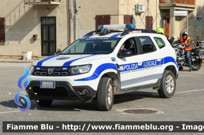 Dacia Duster Restyle
Polizia Municipale Unione dei Comuni
di Copparo, Tresignana, Riva del Po
Allestimento Focaccia
POLIZIA LOCALE YA 563 AS
Parole chiave: Dacia Duster_Restyle POLIZIALOCALEYA563AS