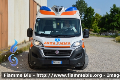 Fiat Ducato X290
Associazione Pubblica Assistenza Ferrarese - ODV
Distaccamento di Portomaggiore
Allestimento Vision
PM11
Parole chiave: Fiat Ducato_X290 Ambulanza