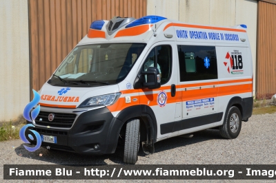 Fiat Ducato X290
Associazione Pubblica Assistenza Ferrarese - ODV
Distaccamento di Portomaggiore
Allestimento Vision
PM11
Parole chiave: Fiat Ducato_X290 Ambulanza