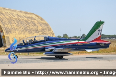 Aermacchi MB339PAN
Aeronautica Militare Italiana
313° Gruppo Addestramento Acrobatico
Stagione esibizioni 2022
Air Show Bellaria Igea Marina RN
Pony 11
Parole chiave: Aermacchi MB339PAN