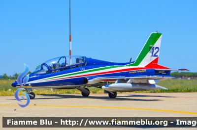 Aermacchi MB339PAN
Aeronautica Militare Italiana
 313° Gruppo Addestramento Acrobatico
 Stagione esibizioni 2017
 Pony 12
Parole chiave: Aermacchi MB339PAN Pony12