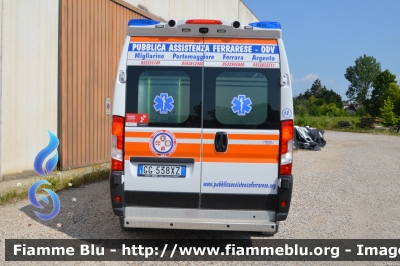 Fiat Ducato X290 restyle
Associazione Pubblica Assistenza Ferrarese - ODV
Distaccamento di Portomaggiore
Allestimento Vision
PM12
Parole chiave: Fiat Ducato_X290_restyle Ambulanza