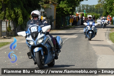 Yamaha FJR 1300 II serie
Polizia di Stato
Polizia Stradale
Allestimento Elevox
in scorta al Giro d'Italia 2024
Moto 14
Parole chiave: Yamaha FJR_1300_IIserie Giro_D_Italia_2024