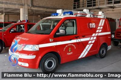 Volkswagen Transporter T5
Vigili del Fuoco
Unione Distrettuale di Fondo
Corpo Volontario di Fondo (TN)
Allestimento MobilTec-Fahrzeugbau
VF 1H9 TN
Parole chiave: Volkswagen Transporter_T5 VF1H9TN