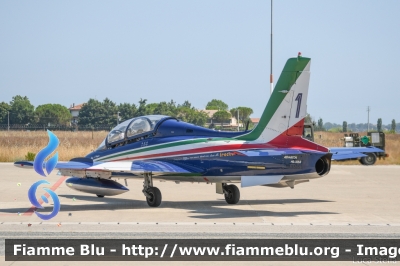 Aermacchi MB339PAN
Aeronautica Militare Italiana
313° Gruppo Addestramento Acrobatico
Stagione esibizioni 2022
Air Show Bellaria Igea Marina RN
Pony 1
Parole chiave: Aermacchi MB339PAN