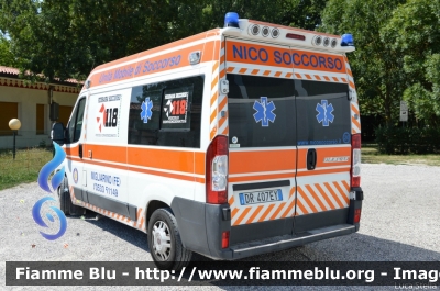 Fiat Ducato X250
Nico Soccorso Migliarino (FE)
Ambulanza Nico 20
Allestimento Cevi
Parole chiave: Fiat Ducato_X250 Ambulanza