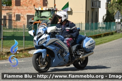 Yamaha FJR 1300 II serie
Polizia di Stato
Polizia Stradale
Allestimento Elevox
in scorta al Giro d'Italia 2024
Moto 21
Parole chiave: Yamaha FJR_1300_IIserie Giro_D_Italia_2024