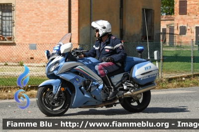 Yamaha FJR 1300 II serie
Polizia di Stato
Polizia Stradale
Allestimento Elevox
in scorta al Giro d'Italia 2024
Moto 21
Parole chiave: Yamaha FJR_1300_IIserie Giro_D_Italia_2024