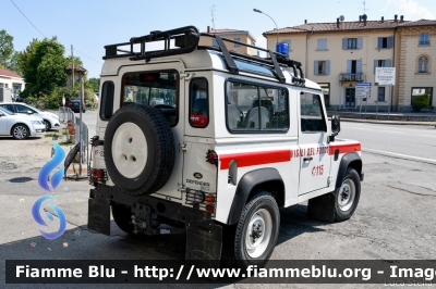 Land Rover Defender 90
Vigili del Fuoco
Comando Provinciale di Bologna
Distaccamento Volontario di Bazzano
Comprensorio della Valsamoggia
Fornitura Protezione Civile 
Regionale Emilia Romagna
VF 22048
Parole chiave: Land-Rover Defender_90 VF22048