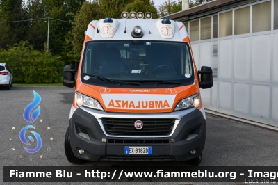 Fiat Ducato X290
Associazione Pubblica Assistenza Ferrarese
Postazione 118 Migliarino
Convenzionato con il
118 Ferrara Soccorso
Allestimento Orion
APAF 23
Parole chiave: Fiat Ducato_X290 Ambulanza