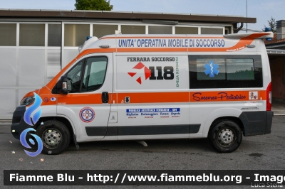 Fiat Ducato X290
Associazione Pubblica Assistenza Ferrarese
Postazione 118 Migliarino
Convenzionato con il
118 Ferrara Soccorso
Allestimento Orion
APAF 23
Parole chiave: Fiat Ducato_X290 Ambulanza