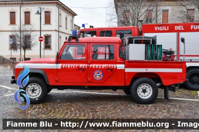  Land Rover Defender 130
Vigili del Fuoco
Comando Provinciale di Ferrara
Distaccamento Volontario di Copparo
Prima fornitura regione Emilia Romagna
VF 25481 
Parole chiave:  Land-Rover Defender_130 VF25481 Santa_Barbara_2022