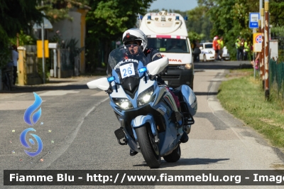 Yamaha FJR 1300 II serie
Polizia di Stato
Polizia Stradale
Allestimento Elevox
in scorta al Giro d'Italia 2024
Moto 26
Parole chiave: Yamaha FJR_1300_IIserie Giro_D_Italia_2024 