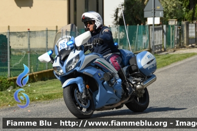 Yamaha FJR 1300 II serie
Polizia di Stato
Polizia Stradale
Allestimento Elevox
in scorta al Giro d'Italia 2024
Moto 26
Parole chiave: Yamaha FJR_1300_IIserie Giro_D_Italia_2024 