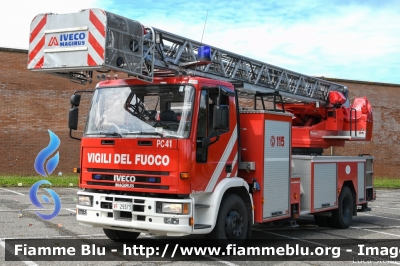 Iveco EuroFire 150E27 I serie
Vigili del Fuoco
Comando Provinciale di Bologna
Distaccamento Volontario di San Pietro in Casale
AutoScala da 30 metri allestimento Iveco-Magirus
Ricondizionata Fortini
VF 29373
Parole chiave: Iveco EuroFire 150E27_Iserie VF29373