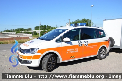 Volkswagen Sharan II serie
118 Ferrara Soccorso
Azienda Ospedaliera Universitaria di Ferrara
Automedica "FE3172"
Allestimento Vision
Parole chiave: Volkswagen Sharan_IIserie Automedica