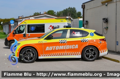 Alfa Romeo Stelvio Q4 Veloce
118 Romagna Soccorso
Azienda USL della Romagna
Ambito Territoriale di Ravenna
"ELI-MIKE"
Allestita Safety Car Rimini
Parole chiave: Alfa-Romeo Stelvio_Q4_Veloce Automedica