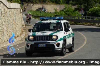 Jeep Renegade restyle
Polizia Provinciale
Provincia di Ravenna (RA)
Automezzo 19
POLIZIA LOCALE YA 349 AP
Parole chiave: Jeep Renegade_restyle POLIZIALOCALEYA349AP Tour_DE_France_2024