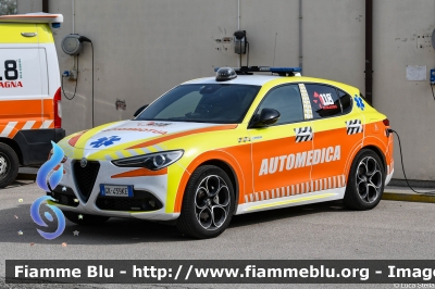 Alfa Romeo Stelvio Q4 Veloce
118 Romagna Soccorso
Azienda USL della Romagna
Ambito Territoriale di Ravenna
"ELI-MIKE"
Allestita Safety Car Rimini
Parole chiave: Alfa-Romeo Stelvio_Q4_Veloce Automedica