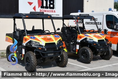 ATV Polaris
118 Romagna Soccorso
Azienda USL della Romagna
Ambito Territoriale di Ravenna
Allestimento Safety Car Rimini
"INDIA41"
Parole chiave: ATV Polaris