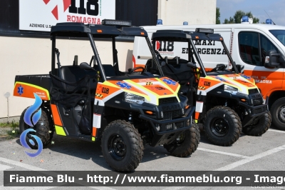 ATV Polaris
118 Romagna Soccorso
Azienda USL della Romagna
Ambito Territoriale di Ravenna
Allestimento Safety Car Rimini
"INDIA41"
Parole chiave: ATV Polaris