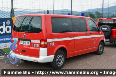 Volkswagen Transporter T5
Vigili del Fuoco
Unione Distrettuale di Cles
Corpo Volontario di Cles (TN)
VF 6A6 TN
Parole chiave: Volkswagen Transporter_T5 VF6A6TN